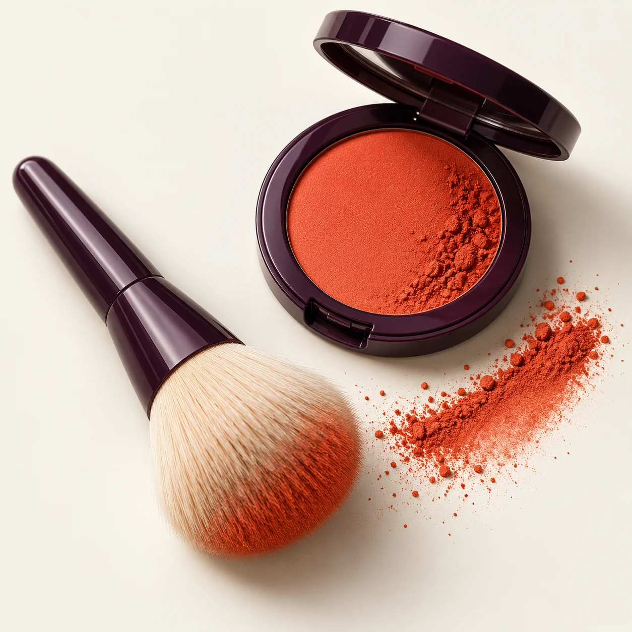 Imagen ilustrativa de brocha de maquillaje
